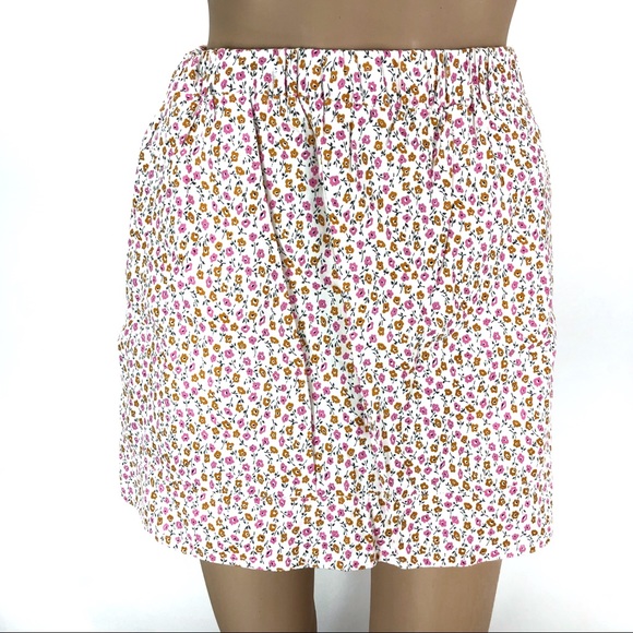 J. Crew Dresses & Skirts - J. Crew skirt size Small flowers print (#26)